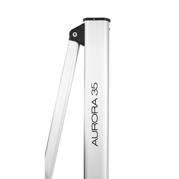 11' Aurora Cantilever Crank Lift Umbrella by Frankford - Image 4